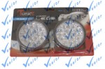 Faro Redondo 18 Leds Blanco (2 pz)